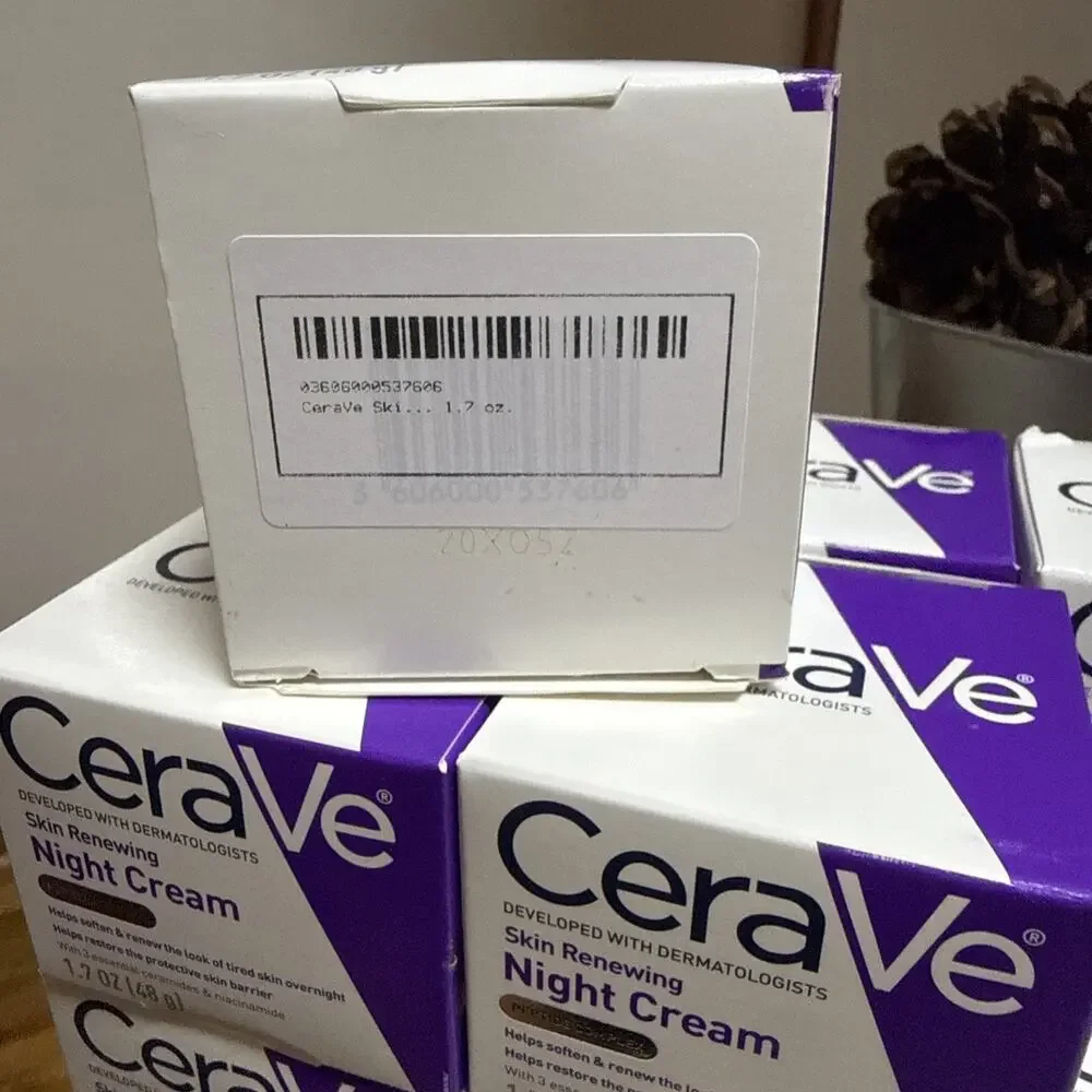 12 Pack CeraVe Skin Renewing Night Cream, Fragrance Free, 1.7 oz